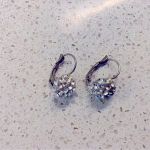 Crystal drop earrings